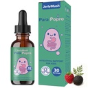 ParaPopro Herbal Blend for Humans & Kids - Wormwood Black Walnut Clove Cleanse for Kids, Digestive Support, Raspberry Flavor, 1fl oz/30 Servings