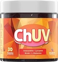 30 Gummies - Natural Astaxanthine Supplement for Supporting Tanning - Includes Lycopeen, Biotin, and L-Glutamine - Non-GMO & Glutenvrije