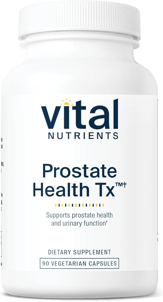 Vitale voedingsstoffen - Prostaat Gezondheid Tx - Prostaat ondersteuning - 90 Vegetarische capsules per fles