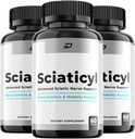 Sciaticyl Capsules – Sciaticyl Advanced Supplement Natural Blend Formula to Maintain Healthy Levels and Extra Strength (3 Pack - 180 Capsules)