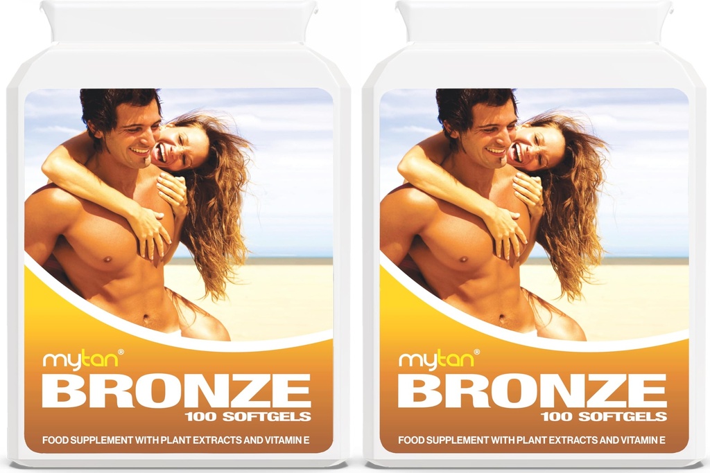 Bronze Tanning Pillen Twin Pack 