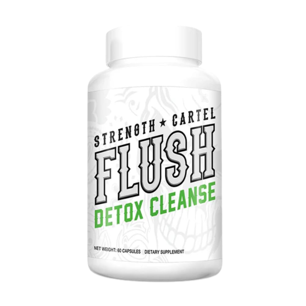 STRENGTH CARTEL Flush Colon Cleanse & Detox 60CT