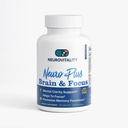 Neuro Plus Brain and Focus Formula, Eliminate Brain Fog and Experience Great Memory, Focus, and Enhance Memory & Cognitive Function with This Blend of 40 Different Nootropics Supplement