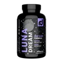 Luna Dream Natural Sleep Supplement for Relaxation & Restful Sleep (90 Capsules) - Natural Sleep Aid with Valerian Root, Ashwagandha, Magnesium, L-Tryptophan, Lemon Balm, & More - Melatonin Free