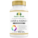 Nature's Health Liver and Kidney Cleanse Supplement – Rehmannia Formula – Naturally Detox and Boost Vitality – 90 Vegetarian Capsules