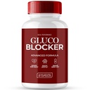 Gluco Blocker Capsules, GlucoBlocker Overall Health Supplement Pills - Maximum Strength, Gluco Blocker Caps All Natural Formula Pills, GlucoBlocker Advanced Health Support Reviews (60 Capsules)