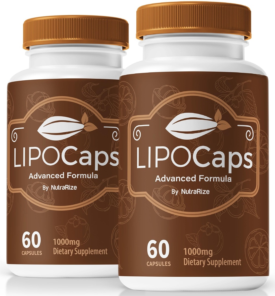 (2 Pack) Lipocaps for Weight Loss, Official LipoCapsules Advanced Formula, All-Natural Lipo Caps, Premium Keto Pills to Support Active Lifestyle, Fitness & Health, Lipo Capsulas Review (120 Capsules)