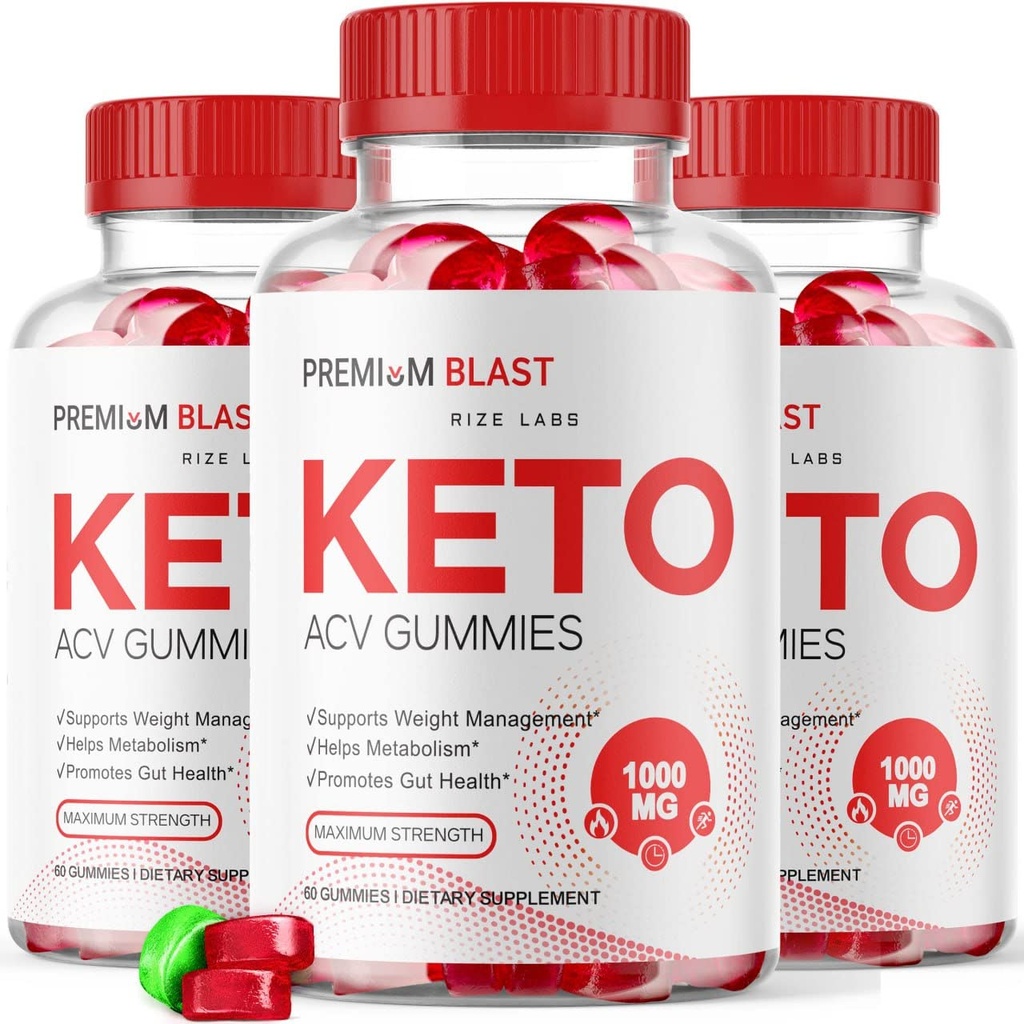 (3 Pack) Premium Blast Keto ACV Gummies - for Weight Advanced Formula Loss Gummy Apple Cider Vinegar Pastillas Gomitas Plus Management Maximum Strength (180 Gummies)