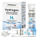 Hydrogen Water Tablets 12 PPM – Molecular H₂ Tablets with Magnesium | H2 TAB Antioxidant Support for Energy, Cellular Health, Recovery & Cognitive Function, 60 Count, Raspberry