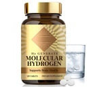 Hydrogen Water Tablets - H2 Molecular Hydrogen for Drinking Water, High Concentration Magnesium Supplement for Energy Support, Hydration Performance Booster, Sugar Free, 120 Tablets