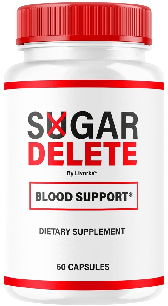 Sugar Delete Capsules - Official Supplement Support, Premium Formula All Natural Ingredients, SugarDelete Pills Maintain Healthy Stable Levels, Advanced Formula, 60 Capsules for 1 Month
