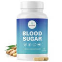 Zyzven Naturals Blood Sugar Support Supplement Herbal Glucose Support Formula with Moringa, Cinnamon, Fenugreek, Ginger & Neem, Plant-Based Capsules, 60 Count