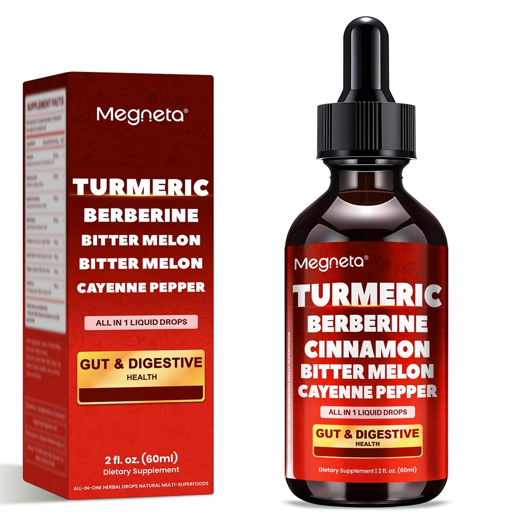 Turmeric Liquid | Turmeric, Cinnamon, Berberine |60 ML