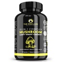 THE ENCLARE NUTRITION Mushroom Supplement 10in1 Complex Immune Support Lions Mane, Reishi, Turkey Tail, Cordyceps, Chaga, Maitake, Shiitake, Agaricus: Nootropic Brain, Energy Booster (1)