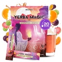 Yerba Magic Hydration + Energy - Tropical Punch with Electrolytes, Yerba Mate Caffeine, Amino Acids, Sea Moss & Coconut Water for Hydration, Muscle Recovery & Clean Energy - Zero Sugar (20 Stick Packs)