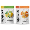Skratch Labs Hydration Sport Drink Mix Bundle | Lemon Lime and Orange | 20 Servings | Electrolyte Replacement Powder | Keto Friendly, Non-GMO