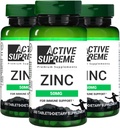 3 Pack Zinc Citrate 50 mg - Supplement to Support Immune System & Reproductive Health