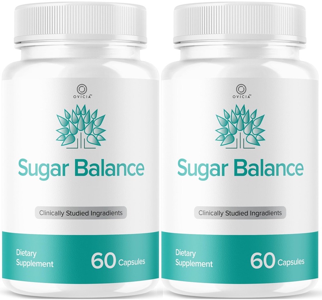 (2 Pack) SugarBalance Capsules - Official SugarBalance Pills Advanced Premium Formula Support Maximum Strength, All Natural Ingredients Vitamin For Overall Health & Wellness, 120 Capsules For 2 Months