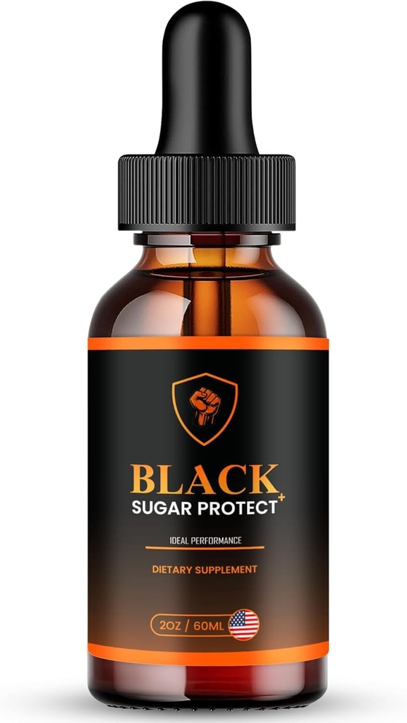 Black Sugar Protect Drops with Advanced Maximum Strength - BlackSugarProtect Liquid Supplement, Premium Wellness Formula, All-Natural Ingredients Balance Health Support Vitamins Gotas Reviews (2 oz)