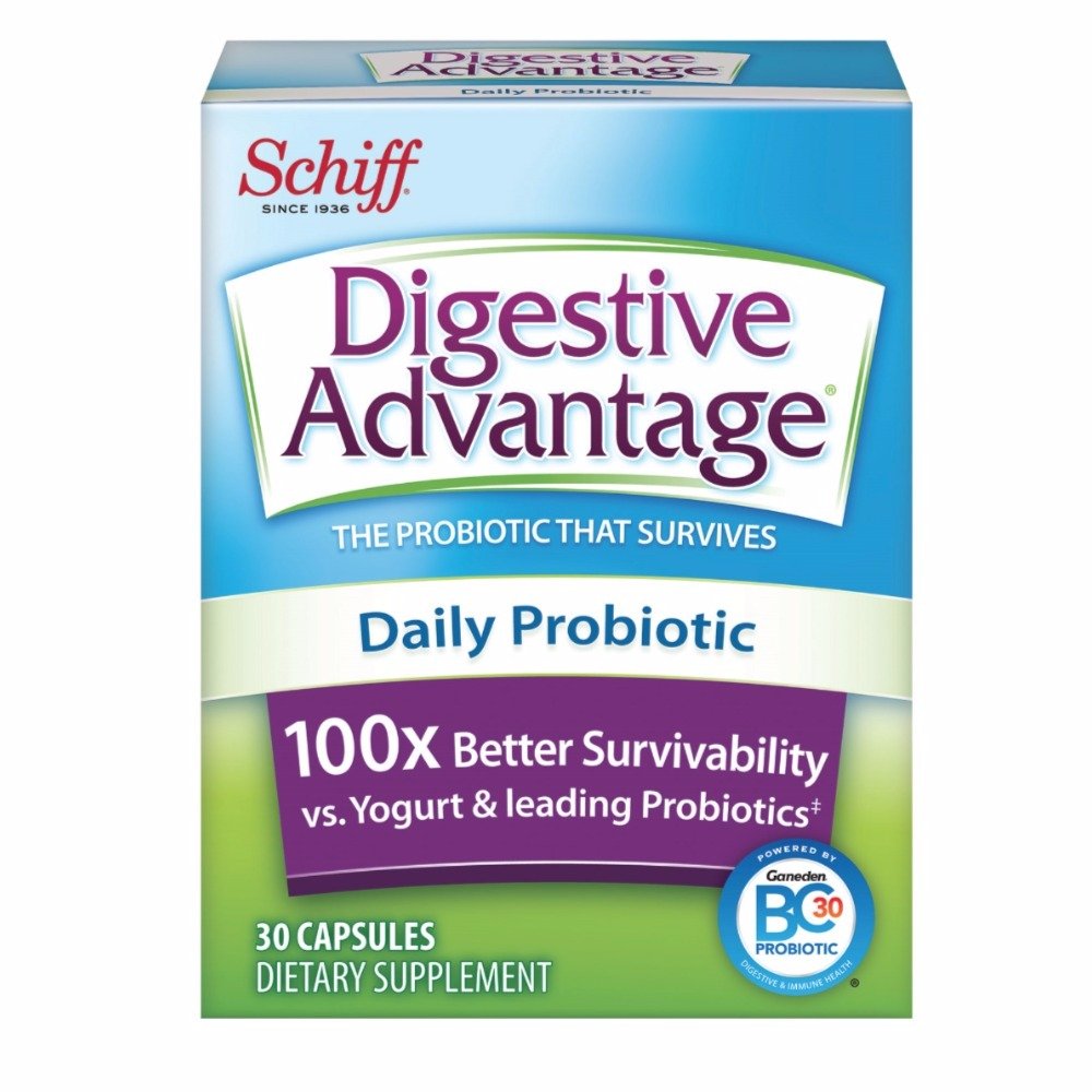 Digestive Advantage Daily Probiotic, 30 Capsules