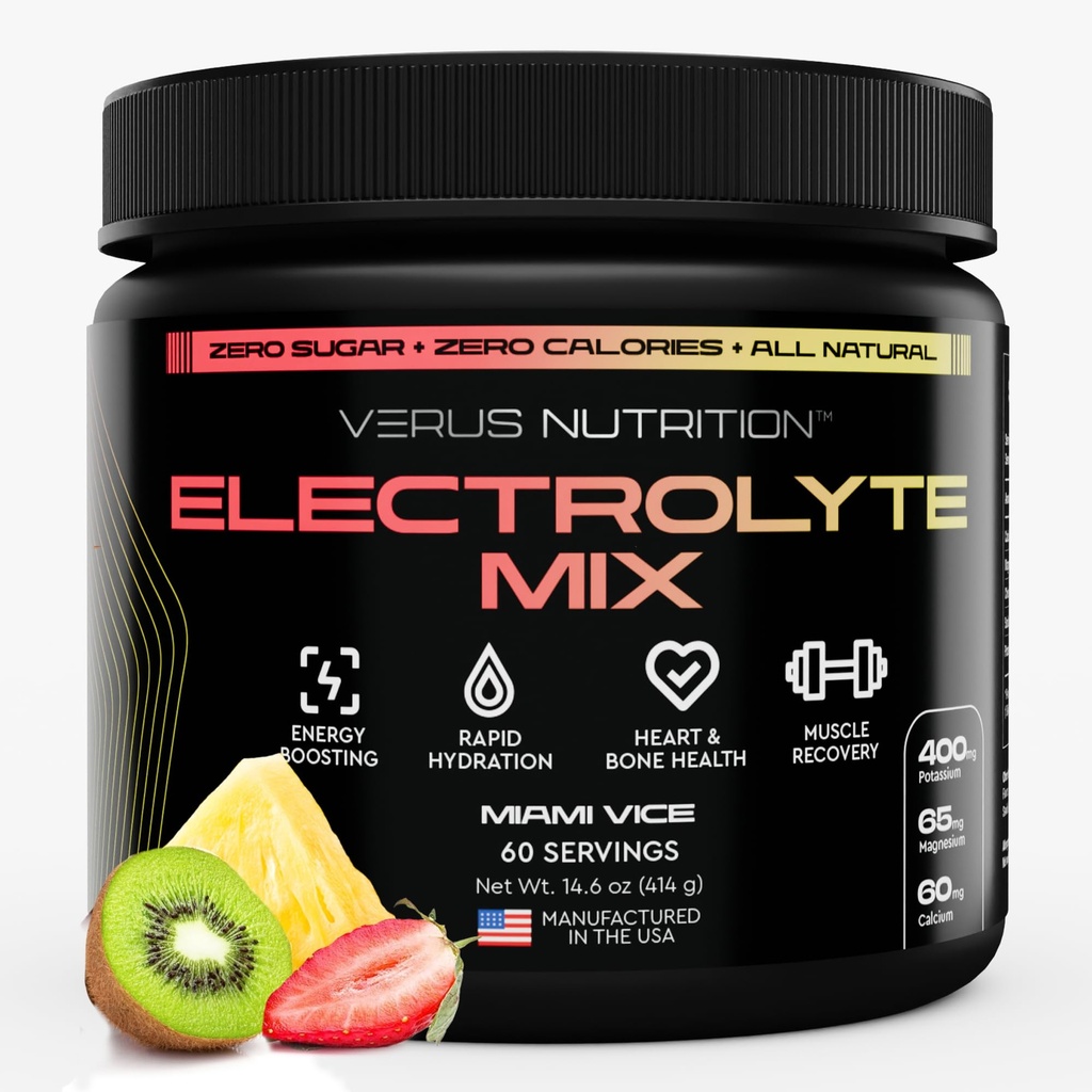 Elektrolyten Powder No Sugar- Zero Calorie Hydration Powder 