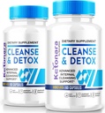 (2 Pack) Ketonara Capsules, Ketonara for Advanced Weight Loss, Internal Cleansing Support, All-Natural Pills for Targeting Belly Fat, Ketonara Cleanse + Detox, Keto Nara Pastillas (120 Capsules)