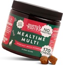Premium Honden Multivitamine Supplement (170 Kauwen) - Maaltijd Multi - met CoQ10 - Probiotica - Pompoen - Immuun Ondersteuning - Bevordert betere gezamenlijke mobiliteit - gezonde huid en jas - Made in The USA