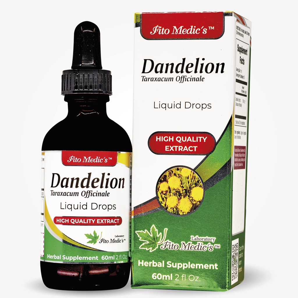 Lab - Dandelion Tincture, Vegan Dandelion Root Drops Supplement for Cleansing, Digestive Function, Heart & Immunity, Ultra high Absorption, Alcohol Free, diente de Leon s.