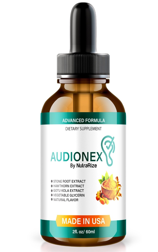 NutraRize Audionex Drops, Comprehensive Formula for Your Hearing Needs, All Natural Oral Supplement for Overall Ear Health and Function, Official Audio Nex Gotas Reviews (30 Servings)