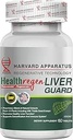Harvard apparatuur regeneratieve lever Guard 180 tabletten - Lever reinigen Detox & Reparatie, vette lever ondersteuning Vernieuwen supplement, 14+ kruiden met Silymarin melk distel, Artichoke, Dandelion en meer