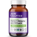 Nieuw hoofdstuk Geavanceerde Perfecte Prenatale Vitaminen, 192ct, Gemaakt met Biologische, Niet-GMO Ingrediënten voor Gezonde Baby & Mam - Folaat (Methylfolaat), Gefermenteerd IJzer, Vitamine D3 + Gember