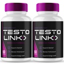 Testo Link Capsules, Official TestoLink Supplement Pills - Maximum Strength, All Natural Formula for Energy, Stamina and Performance, Premium Testo Link Health Pills Reviews (2 Pack)