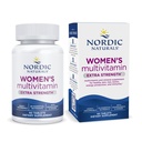 Nordic Naturals Vrouwen Multivitamine Extra sterkte - Huid, haar, energie, & bot ondersteuning - Immuniteitssupplement - 20 essentiële voedingsstoffen - 60 tabletten - 30 porties
