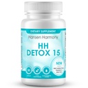 HH Detox 15, 15-Day Detox Cleanse, Gastrointestinal Support, 30 Capsules, with Psylliuym Husk, Flaxseed and Aloe Vera
