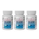 GeriCare Docusate Sodium Stool Softeners, Best Stool Softener for Daily use for Women, Men, and Elderly - Ideal for Constipation Relief 100mg Crushable Tablets. (100 Count) Made in the USA (Pack of 3)