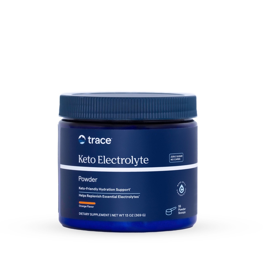 Trace Minerals Keto Electrolyte Powder - Orange 330 gram Powder