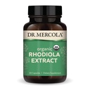Dr. Mercola Rhodiola Extract, 30 porties (30 capsules), Dieetsupplement, Ondersteunt Mood and Stress Management, Non-GMO, Gecertificeerde USDA Organic
