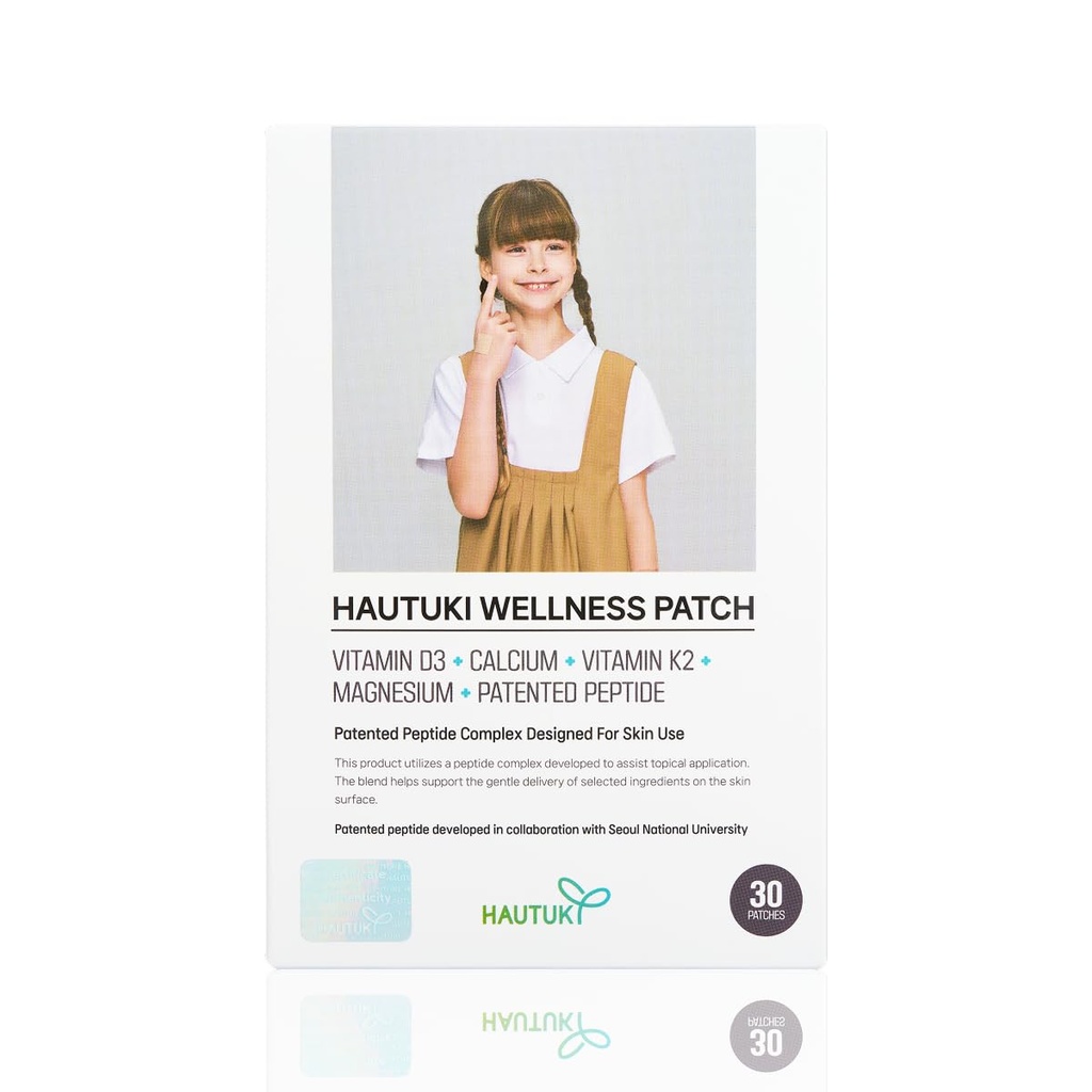 Wellness Patch for Kids, Daily Growth Support and Vital Nutrient Absorption, Supports Child Height Growth and Bone Development, Aged Above 4