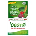 Beano Digestief Enzyme, Preventieve Gas Relief voor Volwassenen, Helpt tegen Gas & Bloating, 100 Tablets