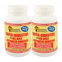 Sunshine Naturals Super spijsverteringssupplement. Ox Bile & Geactiveerde Charcoal voor Digestieve Ondersteuning, Bloating Relief, Gut Cleanse, Nutriënt Absorptie en Algemene Wellness. 100 tabletten. Verpakking van 2