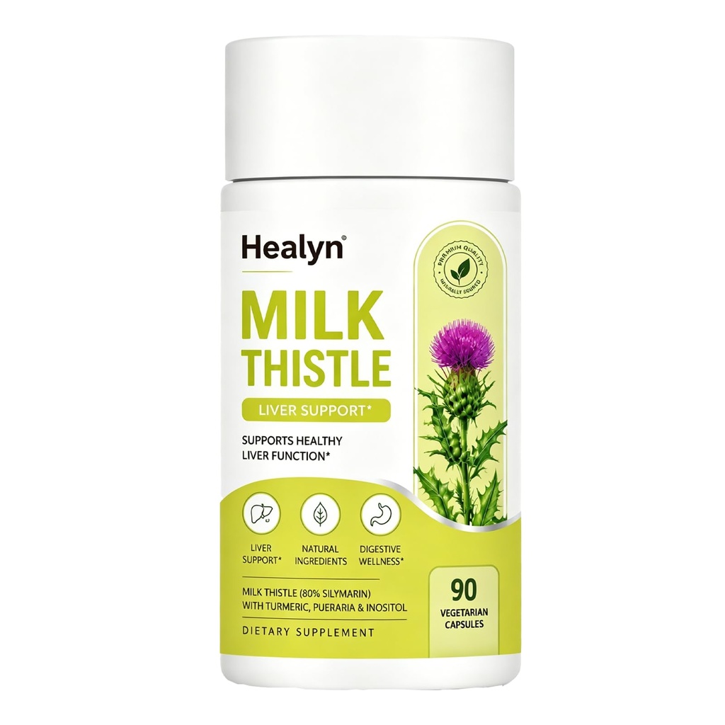 Healyn Milk Thistle, 90 Capsules