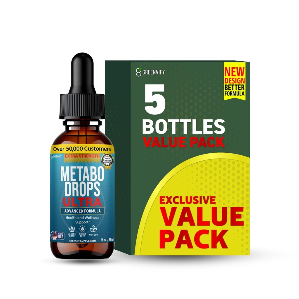 MetaboDrops Ultra, Advanced Formula, Health and Wellness Support, 2 fl oz