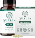 Qualia Life Sciences Bundle Qualia NAD+ & Qualia Senolytische, klinisch getest supplement, Can Boost NAD+, Aging Supplement
