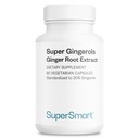 Supersmart - Super Gingerols 400mg per dag (High Potency 20% Gingerol) - Gemberwortelextract Supplement 