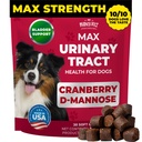 Mighty Petz MAX Cranberry voor Honden UTI behandeling - MAX kracht Cranberry Supplement voor Honden + D-Mannose. Blaascontrole voor honden. Urinewegverzorging & Nierondersteuning Kauwen