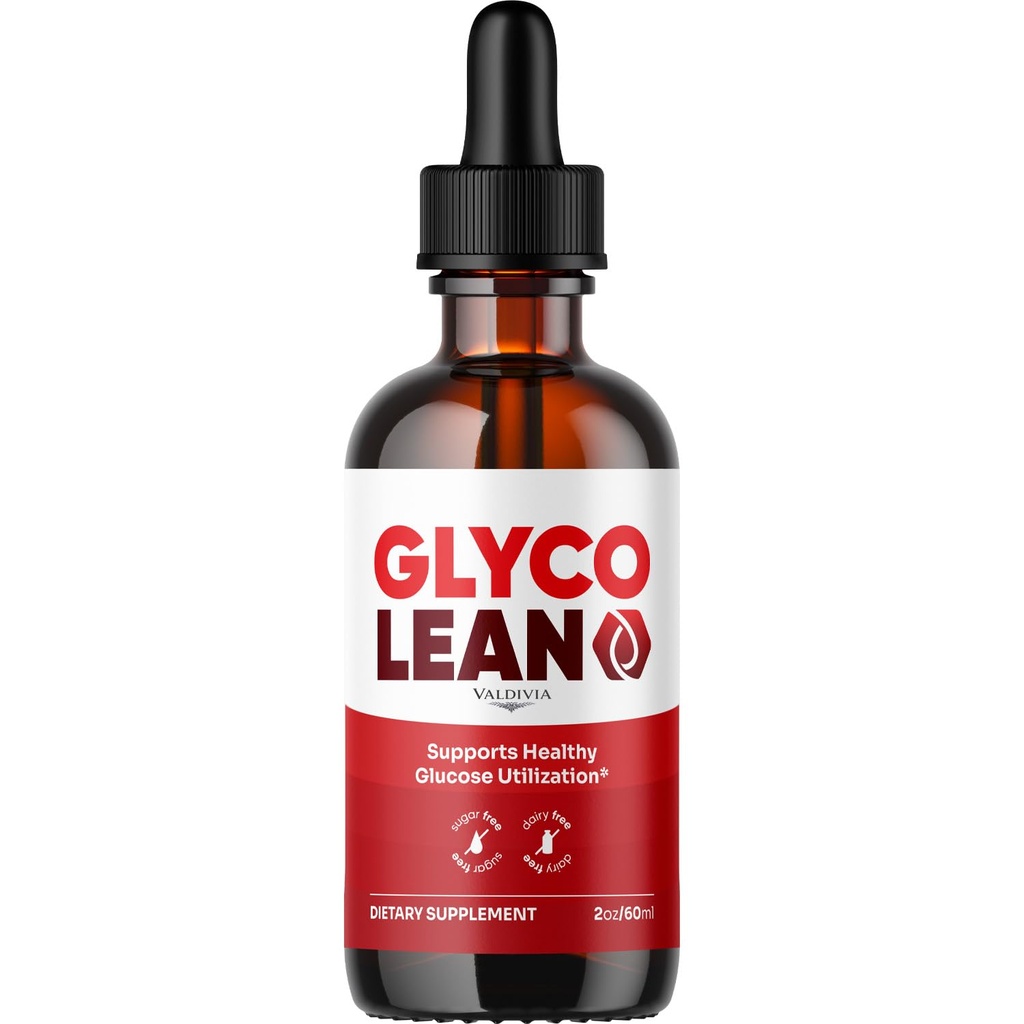 Glyco Lean Drops - Official GlycoLean Advanced Formula, All Natural Premium Liquid Support Supplement for Health & Wellness - 1 Bottle for 1 Month