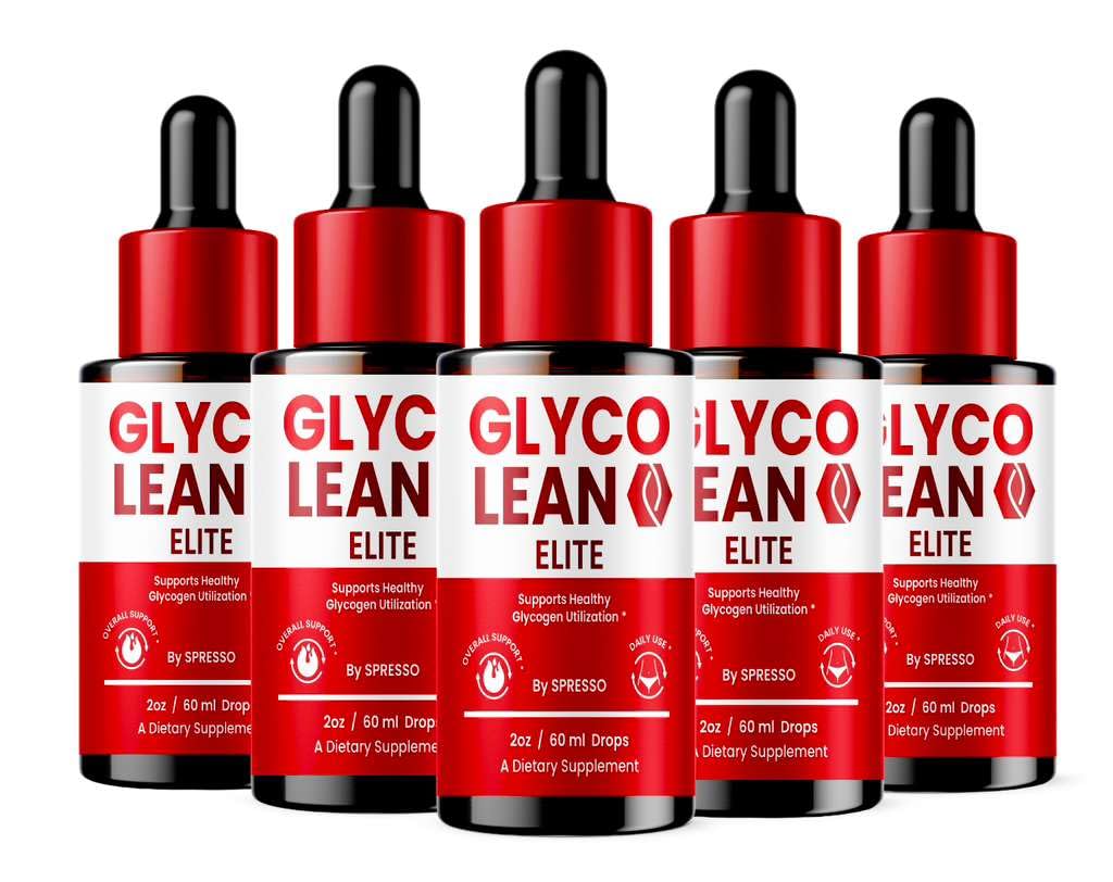 (5 Pack) Glyco Lean Drops, Official GlycoLean Liquid Supplement with Premium Blend, Advanced Formula Loss Support for Overall Health & Wellness Reviews (10oz/300ml)