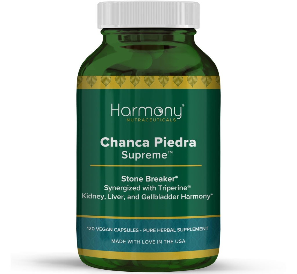Chanca Piedra Supreme™ – Premium Stone Breaker Herb Extract with Triperine® for Absorption – Kidney, Liver & Gallbladder Support – 120 Vegan Capsules – Dr. Gumman’s Clinical Grade | Made in USA*