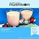 Nutmeg State Nutrition - High Protein Strawberry Pudding Shake, Low Carb, 15g Protein, Low Fat, 7 Servings Per Box