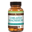Gechelde Magnesium Capsules - Ondersteunt zenuw- en spierfunctie - 90 capsules - door Suzy Cohen, RPH
